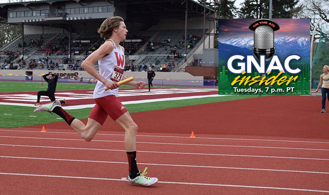David Ribich owns an automatic qualifying mark to nationals in the men's 1,500 meters and is the reigning champion at the GNAC Championships.